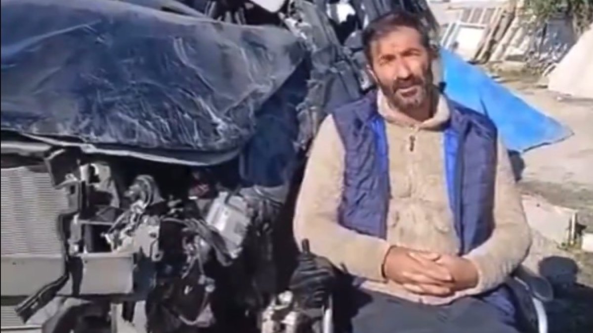 Kaza sonrası felç kaldı, firmadan aldığı yanıtla ikinci kez yıkıldı: Araç yanlış yöne takla attığı için hava yastıkları açılmadı
