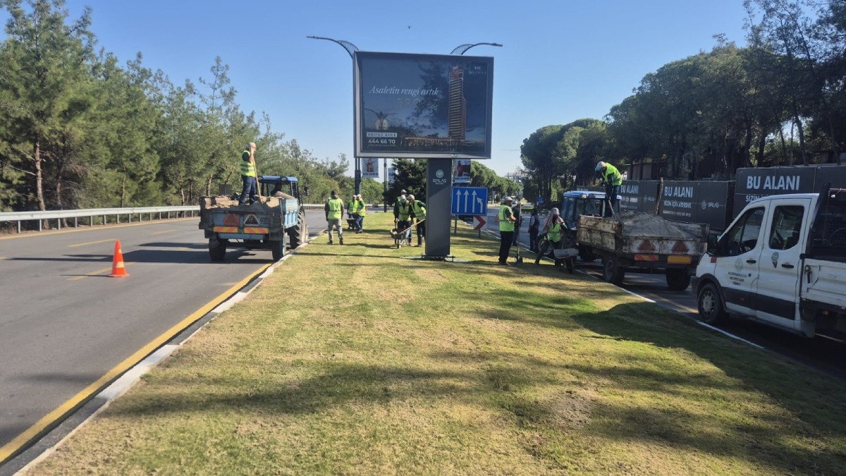 Büyükşehir’den yeşil alanlar için sonbahar hazırlığı