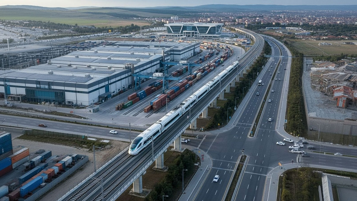 Çorum OSB, lojistik üs kuruluyor! Ankara-Samsun hızlı tren hattı, buradan da geçecek