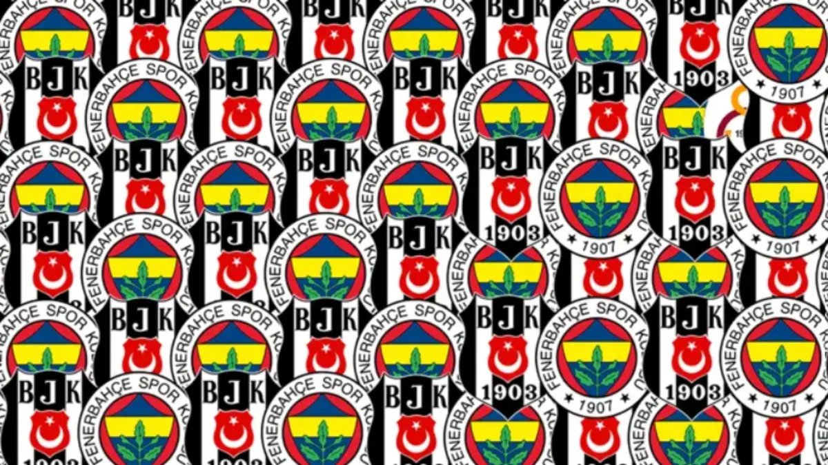 Galatasaraylılar 40 kilometre öteden görür! Gizli Galatasaray logosunu kaç saniyede bulacaksınız?