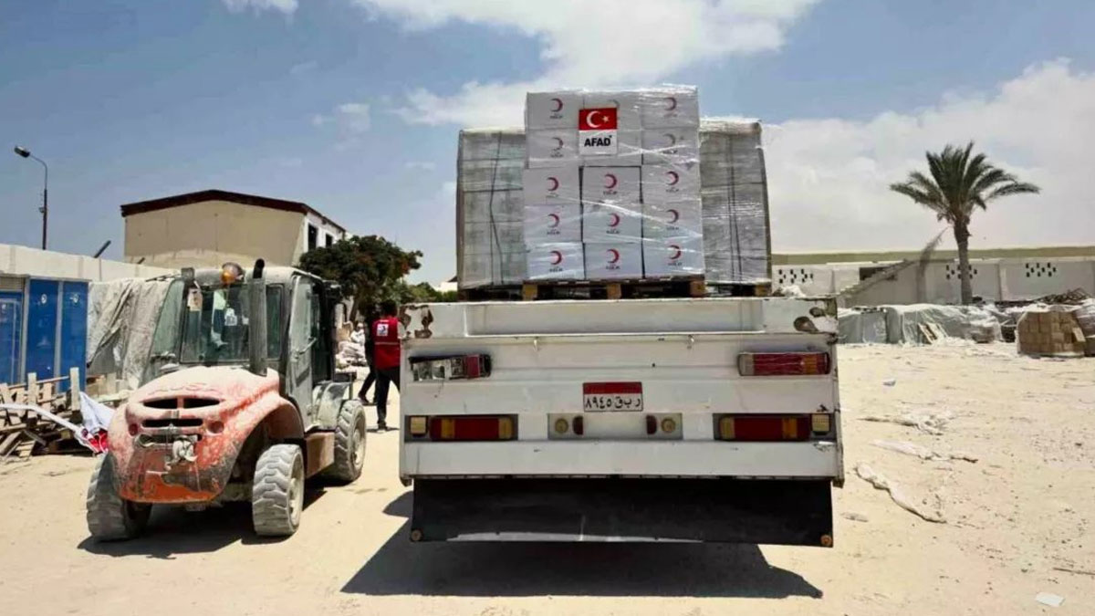 Gazze’ye Türkiye’den barış yolunda rekor yardım: 716 TIR insani yardım ulaştı