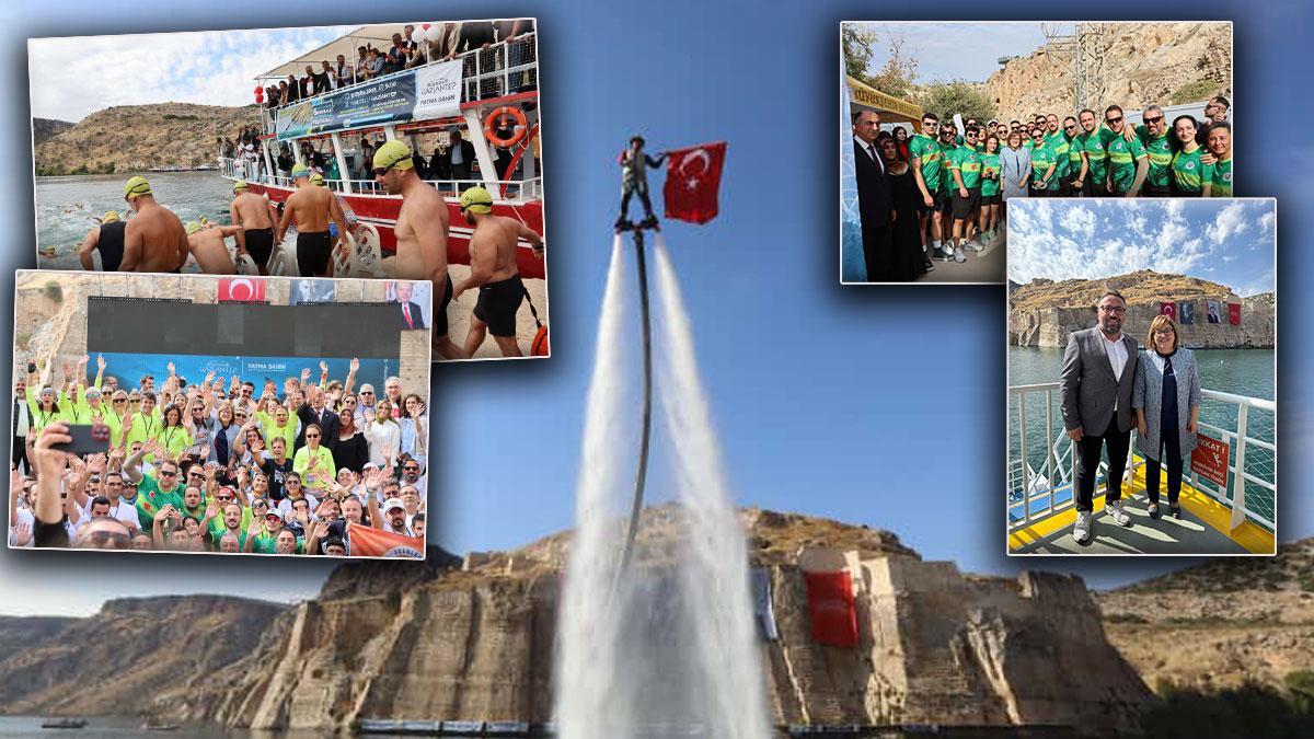Fırat’ın incisi Rumkale’de su sporları festivali coşkusu