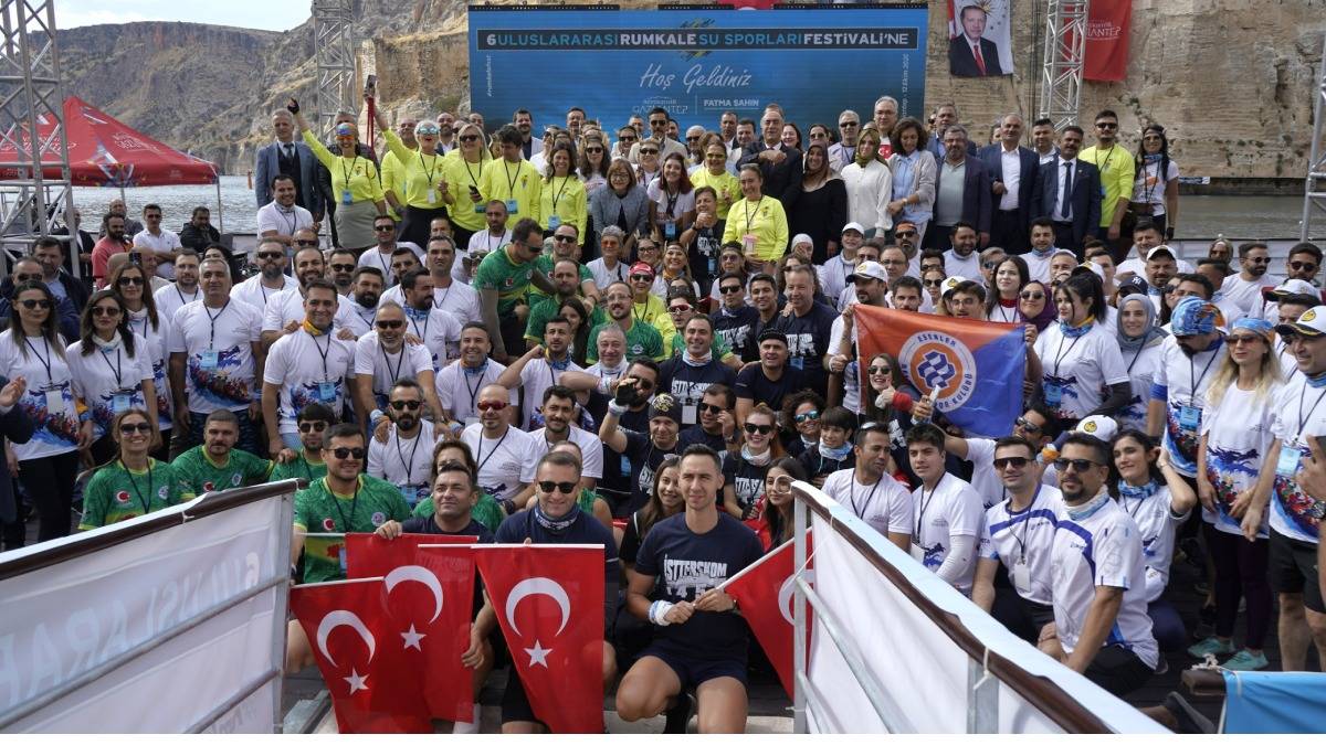 Rumkale Su Sporları Festivali'nde dereceye girenler belli oldu