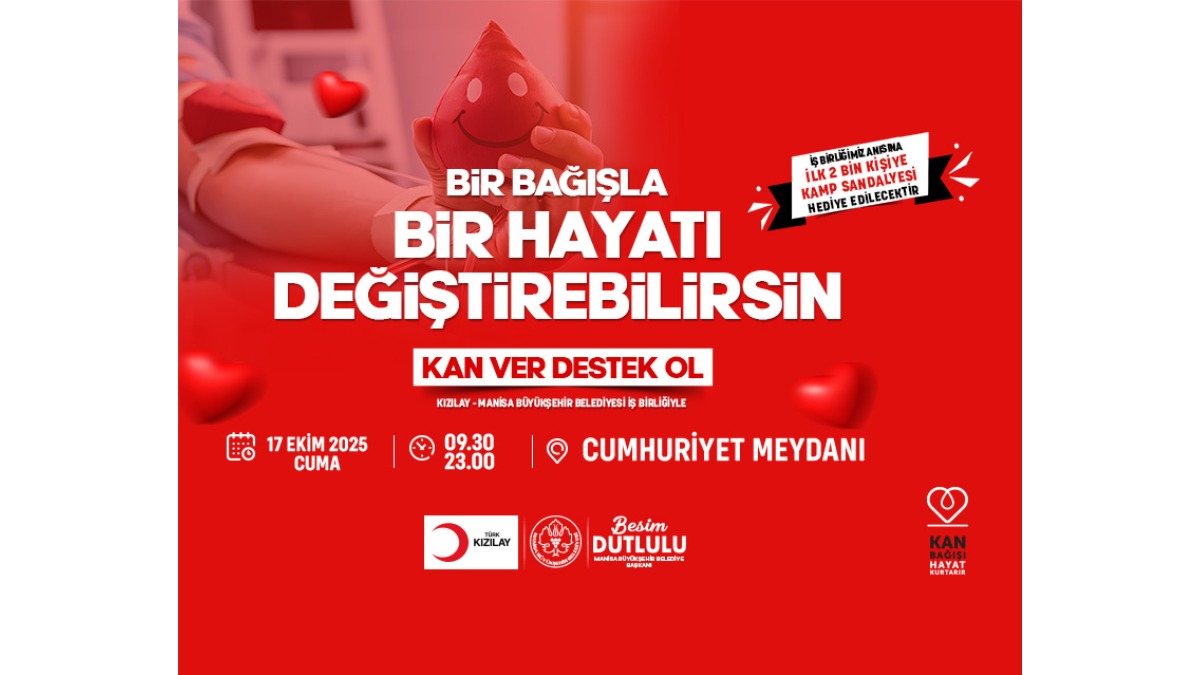 Büyükşehir ve Türk Kızılayı’ndan anlamlı etkinlik