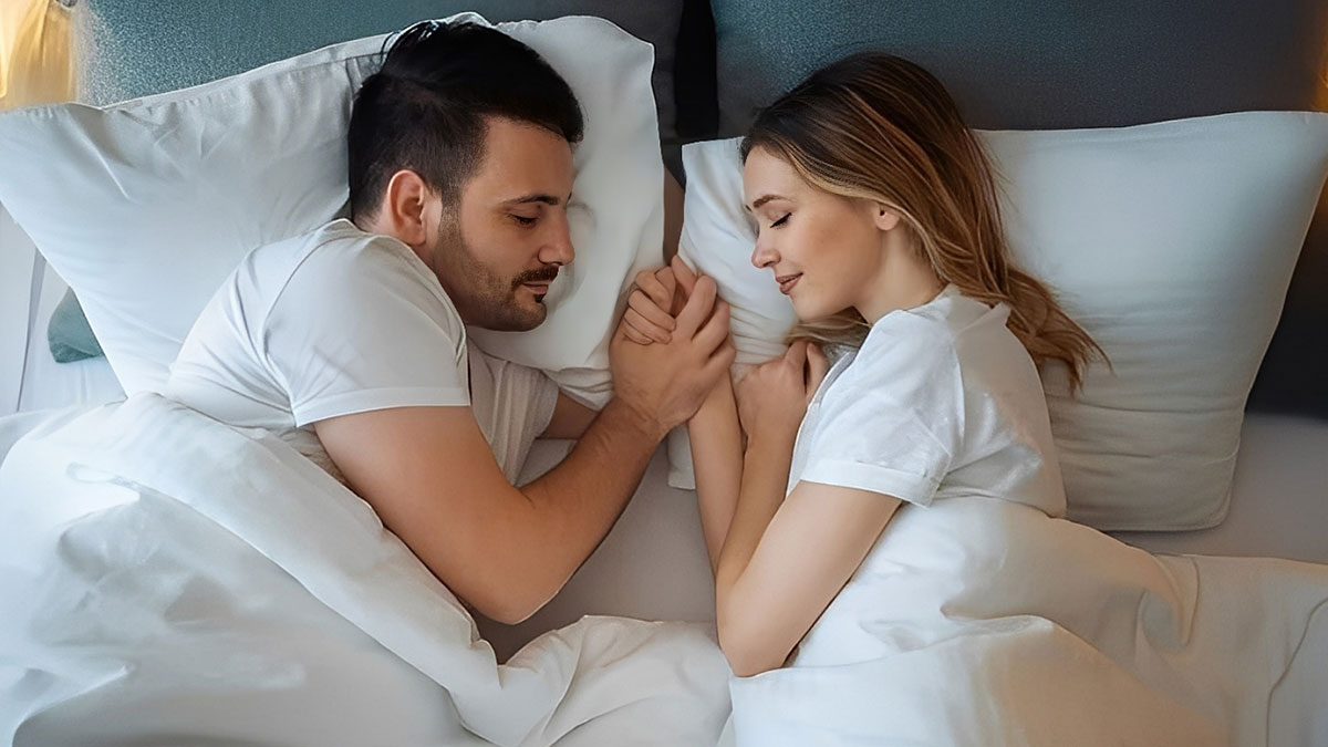 Aşk hormonu iş başında! Evliler yatağa resmen ışınlanıyor, bekarlar ise koyun sayıyor