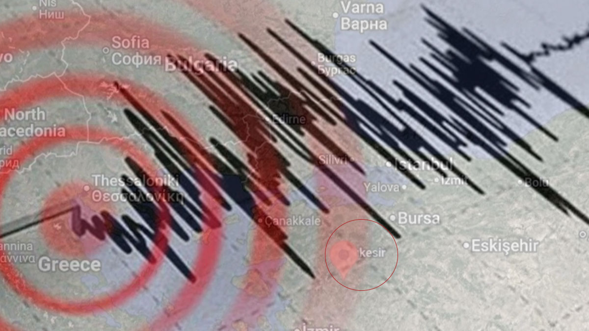 Balıkesir’de korkutan deprem