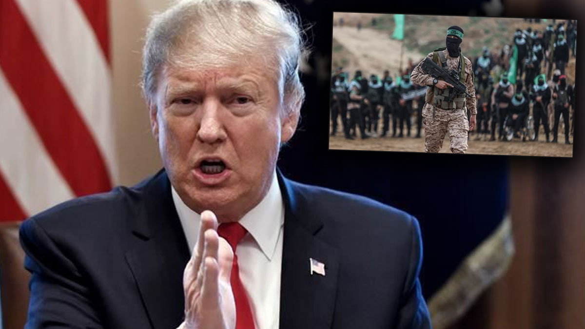 Trump’tan Hamas’a silah tehdidi: Oyun oynamıyorum