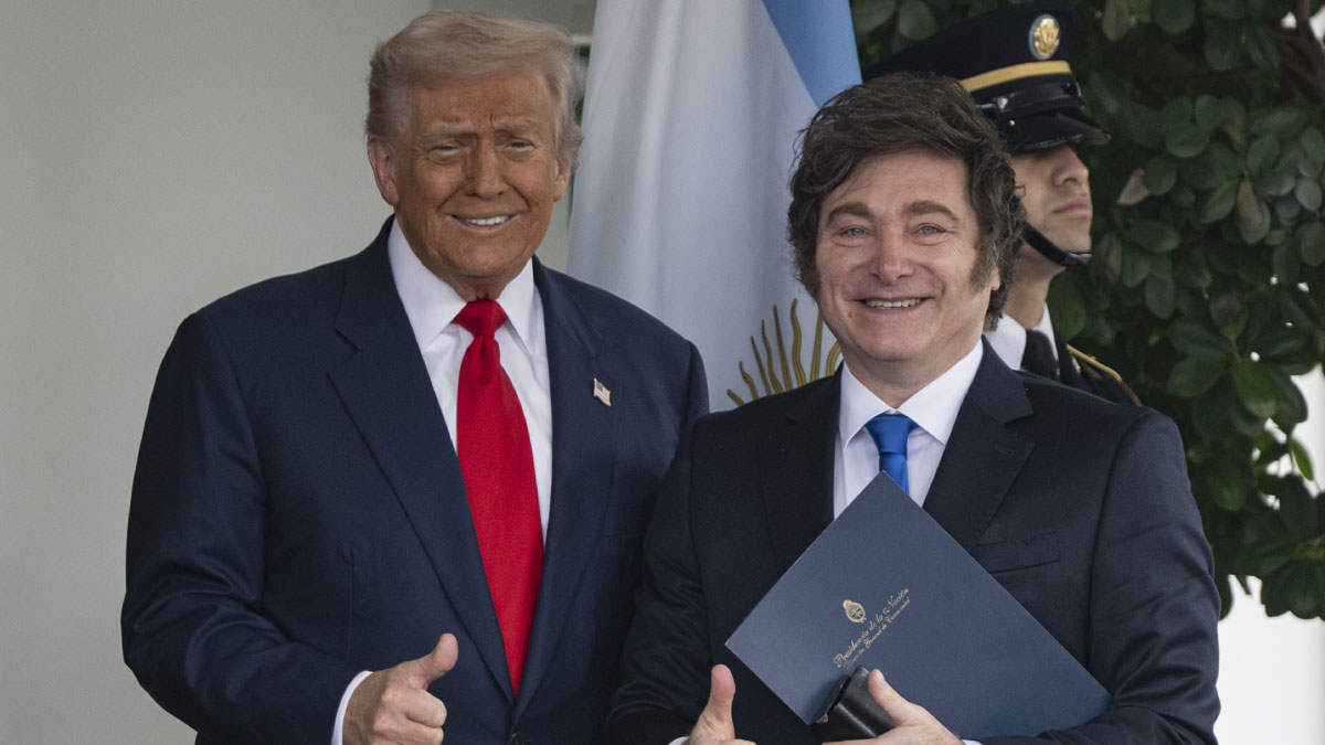 Trump, Arjantin seçimleri öncesi Milei’ye desteğini açıkladı: 'Bu seçimi kazanacaksın, seni destekleyeceğim'