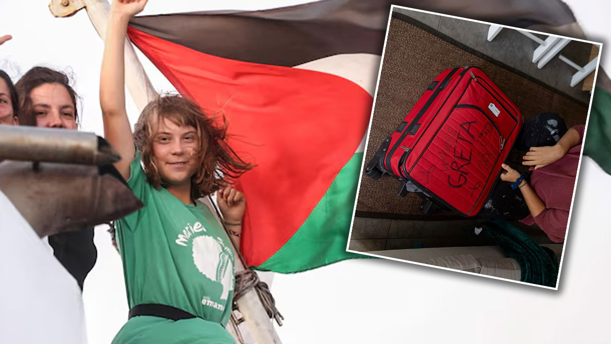 İsrail valizini hakaret içerikli yazılarla geri gönderdi: Greta'ya fiziksel şiddetin ardından psikolojik şiddet