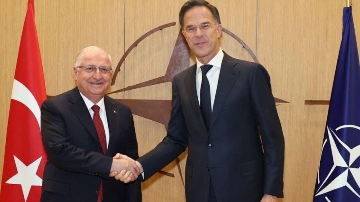 Milli Savunma Güler, NATO Genel Sekreteri Rutte ile görüştü