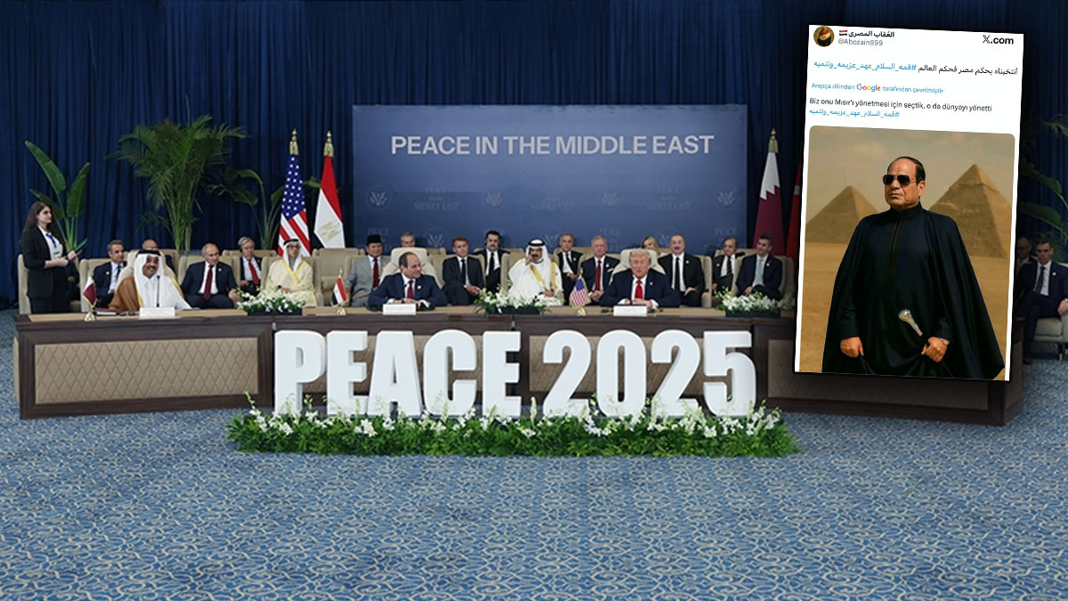 Mısır’da Sisi coşkusu: Zirve Sonrası "Dünyayı yöneten adam" ve "Trump’ı Ayağına Getiren Adam" yorumları