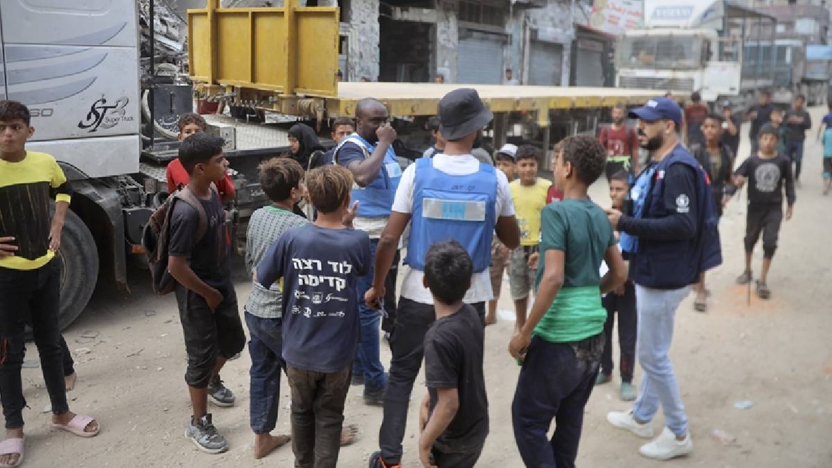 BM: Gazze'ye yardımlarda zorlanıyoruz, daha iyi sistem gerek
