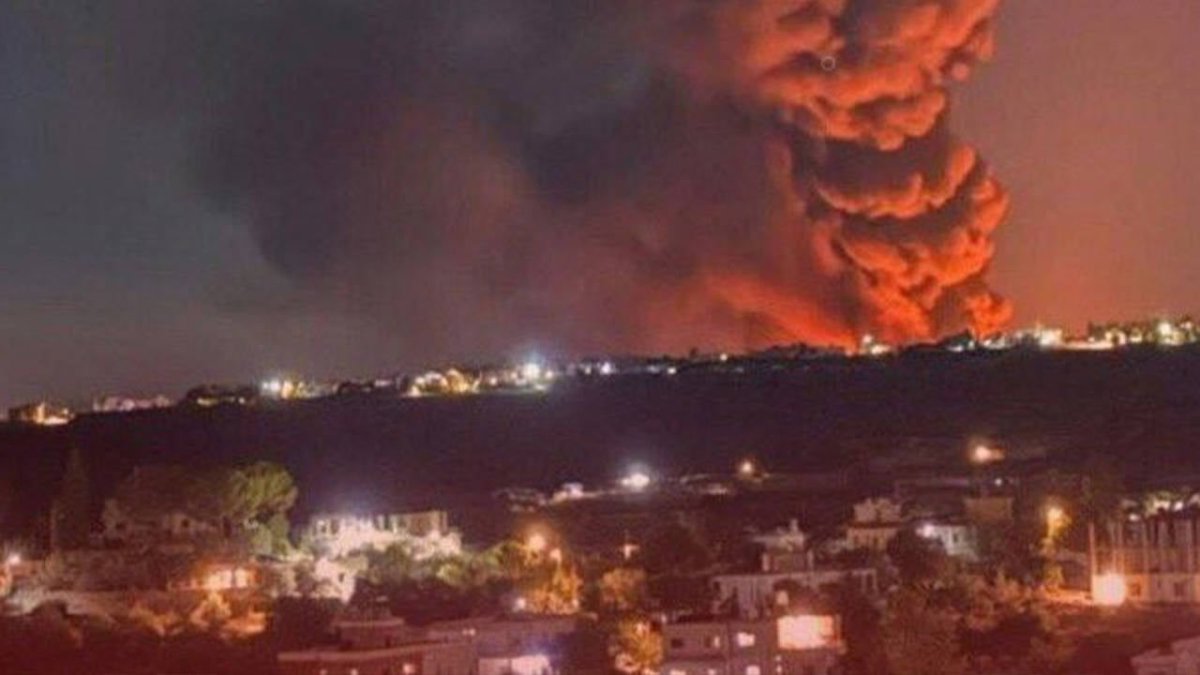 İsrail, Lübnan’a geniş çaplı hava saldırıları düzenledi: 11 yaralı 1 ölü