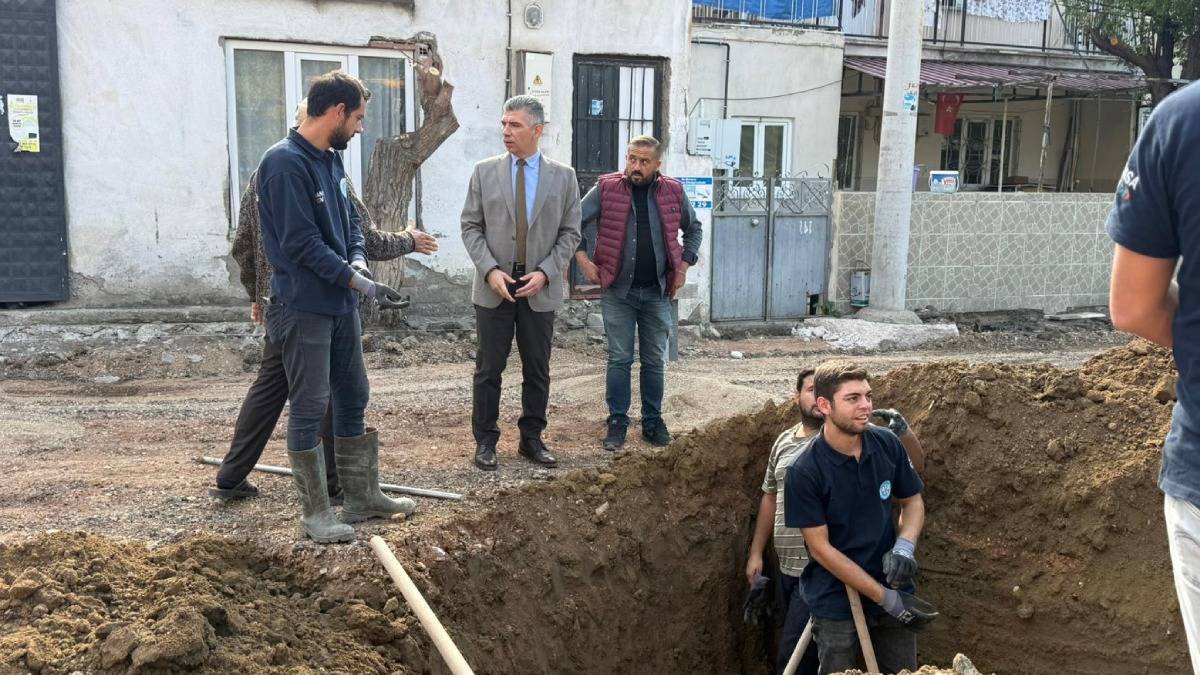 Soma'nın altyapı ve üstyapı çalışmaları hızla devam ediyor