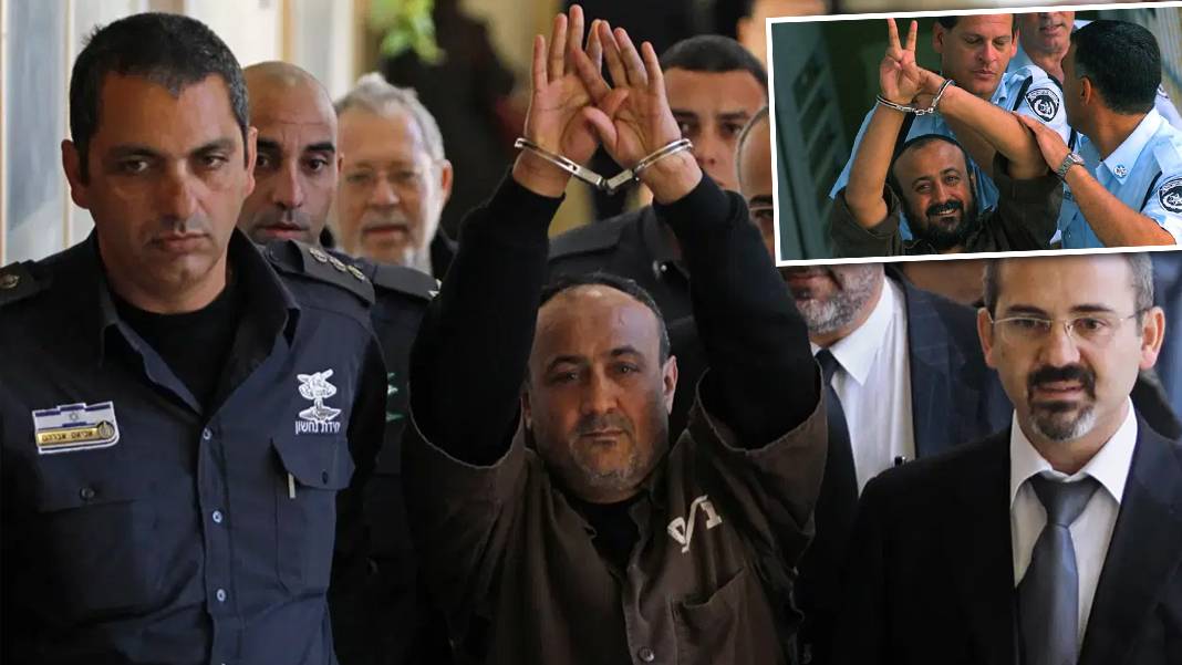 İsrail'de 'Filistinli hükümlü Barguti'ye cezaevinde saldırıldı' iddiası: Bilincini kaybedene kadar dövdüler