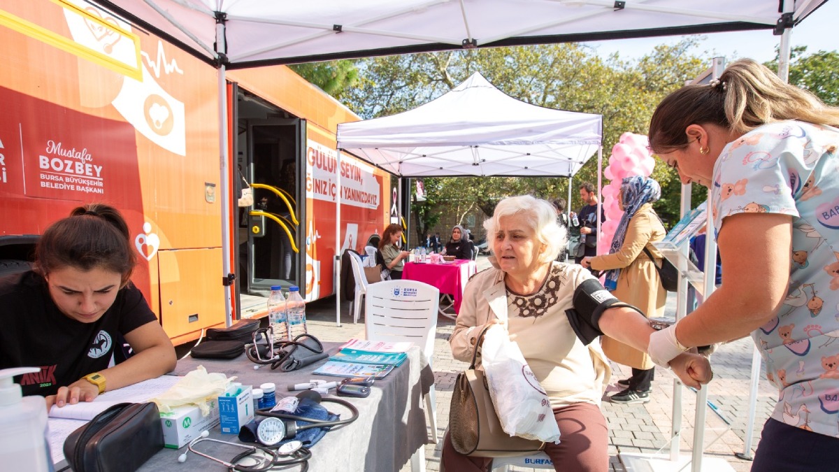 Büyükşehir’den kadınlara ücretsiz sağlık taraması