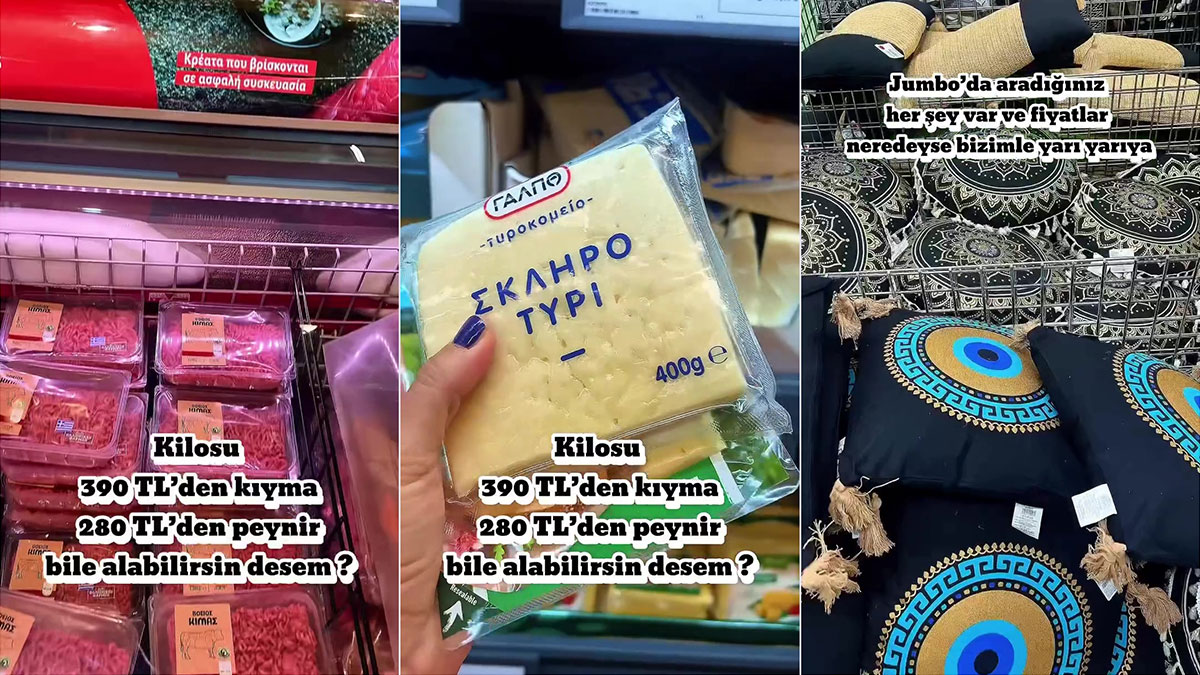Dana kıymanın kilosu 390 TL, peynirin kilosu ise 280 TL! Otobüslerle süpermarket turları düzenleniyor