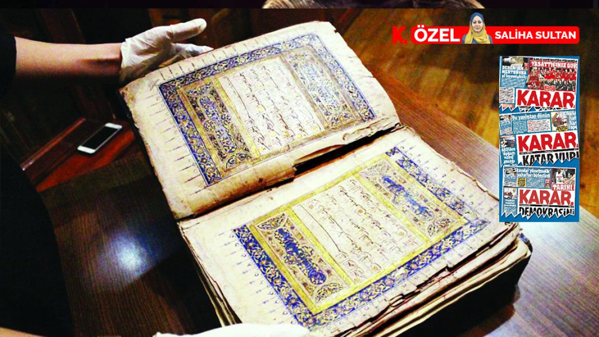 Milletin kitabına göz diken yönetmelik kalktı