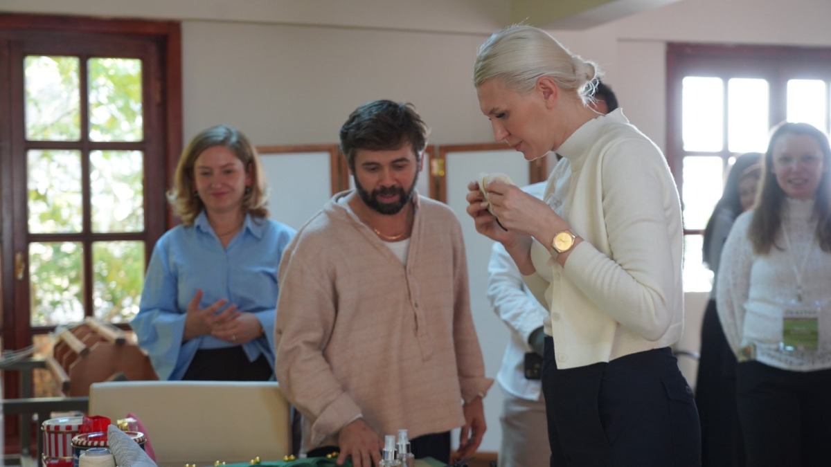 El emeği ürünler usta eller tarafından incelendi