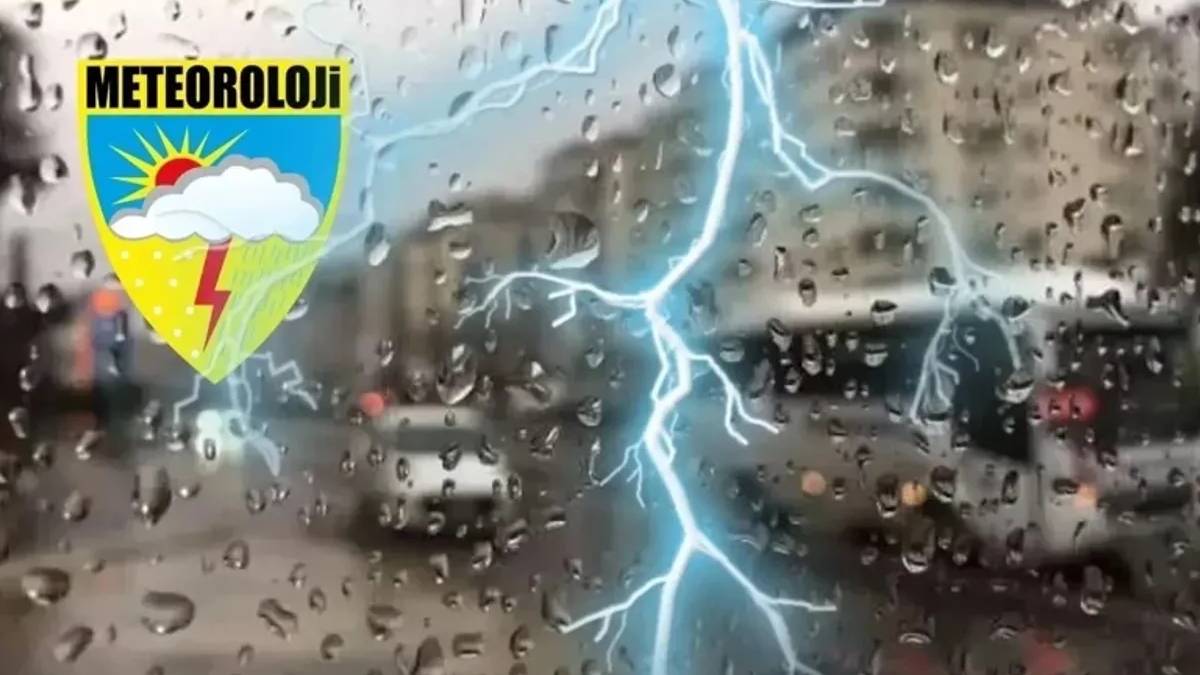 Gök gürültülü sağanak yağış uyarısı! Meteoroloji tarih ve saat verdi…