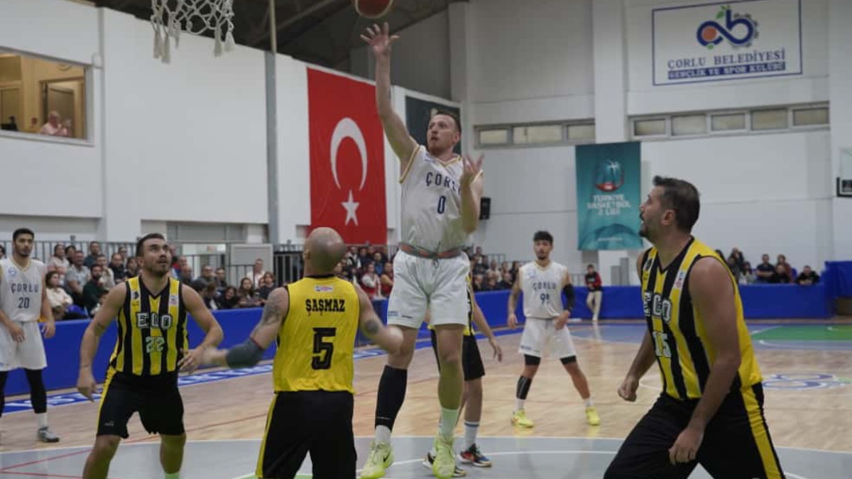 ÇBSK basketbol takımı, lige galibiyetle başladı