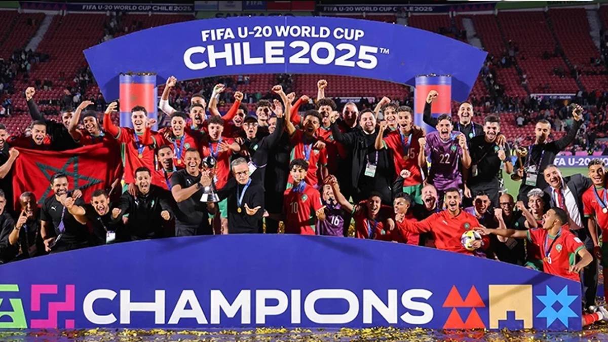 U-20 Dünya Kupası'nı Fas kazandı