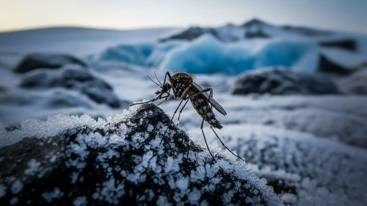 İzlanda'nın ilk sivrisineği tarihe geçti! Nedeni küresel ısınma