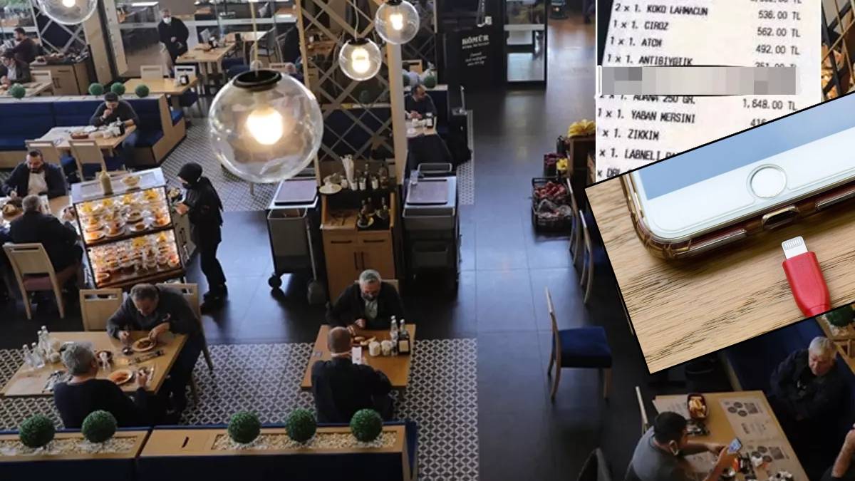 Tepkilerin ardından Bakanlık harekete geçti: Hesaba, telefon şarj ücreti ekleyen restorana ceza