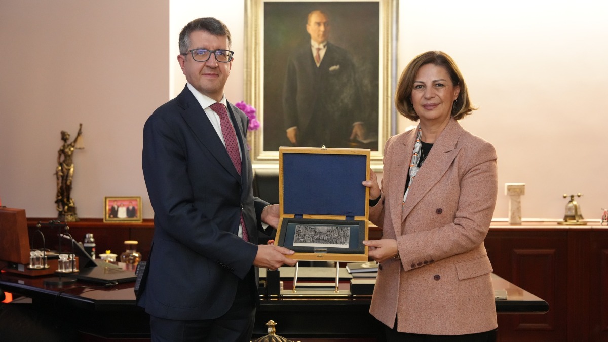 Belçika heyetinden Başkan Ünlüce’ye ziyaret