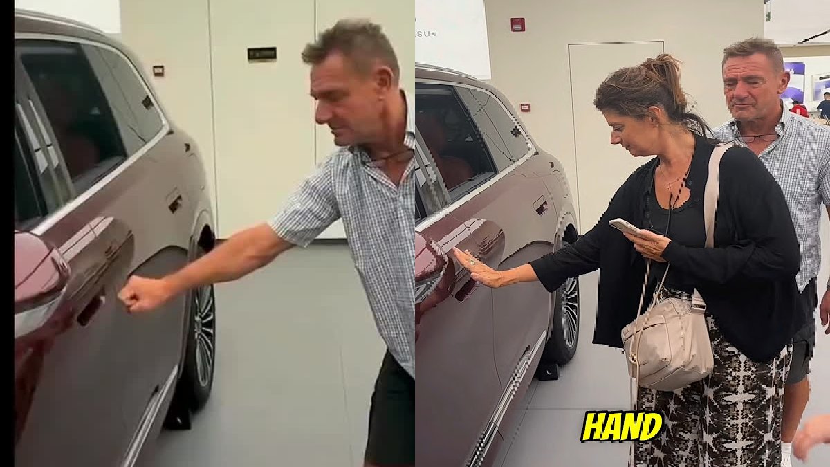 Bilim kurgu değil gerçek! Arabanın koluna dokunmadan kapınız anında açılıyor