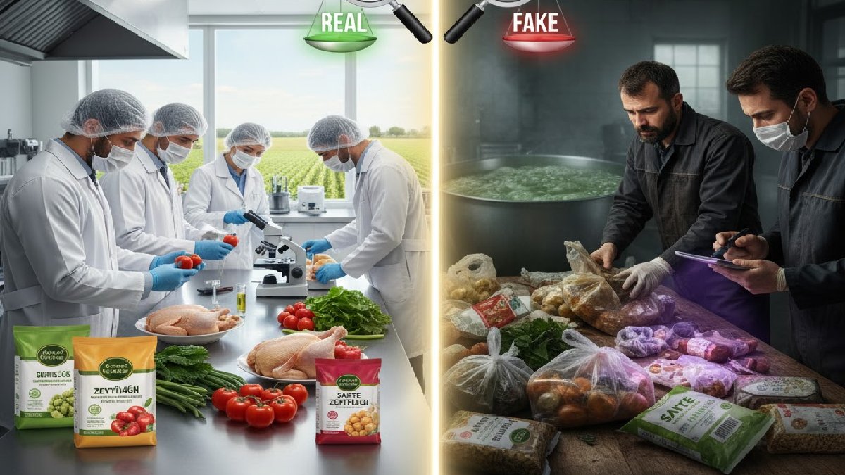 Bu yiyecekler gerçek mi? Kimse ayırt edemiyor… İşte yiyeceklerin gerçekliğini anlamanın yolları