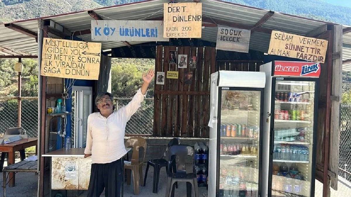 İş yerine astığı tabela göreni gülümsetiyor! Kadınlara ayrı erkeklere ayrı tarife: Biri 20 diğeri 200 TL!