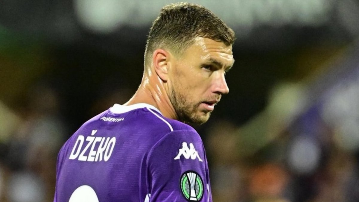 Edin Dzeko Konferans Ligi tarihine geçti: Turnuvada gol atan en yaşlı futbolcu