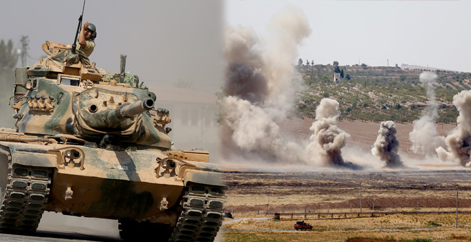 TSK açıkladı: Fırat Kalkanı'nda 15 hedef vuruldu 3 köy temizlendi - Son dakika haberleri