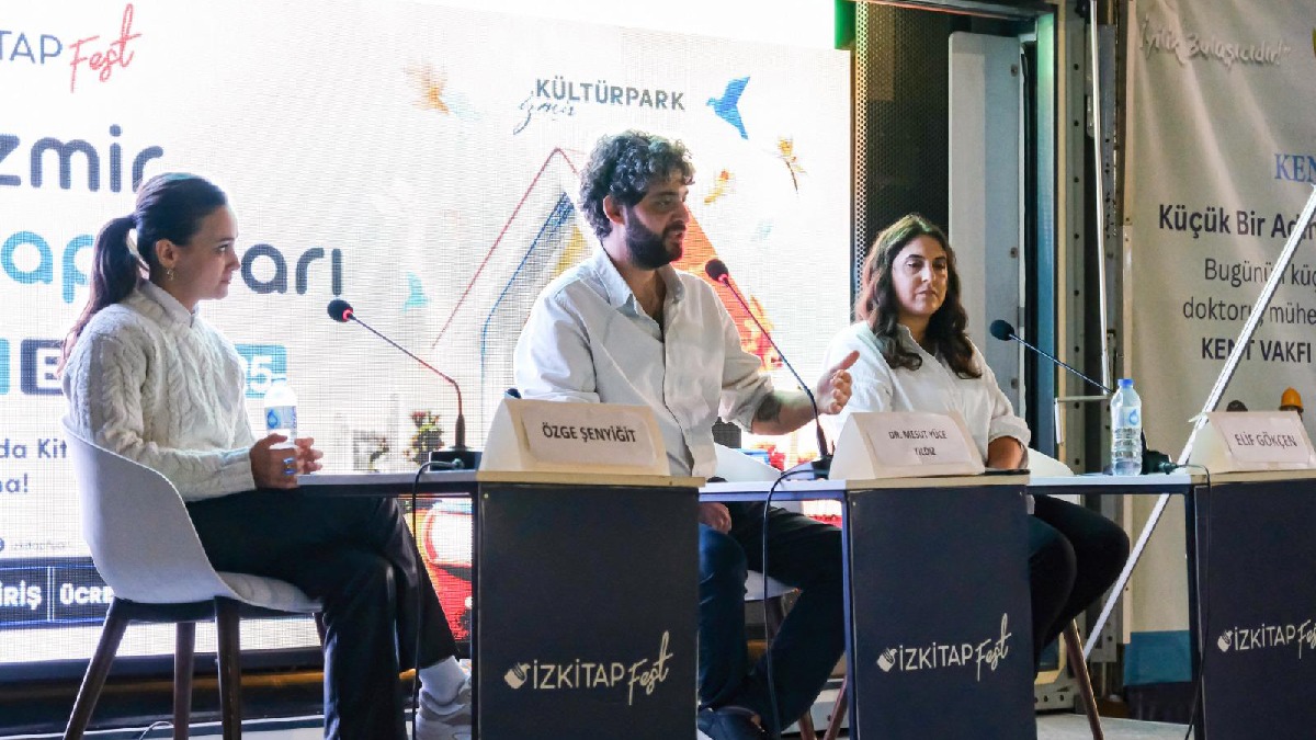 İZKİTAP Fikir Söyleşileri’nde Kadifekale Mahalle Bostanı, kentsel adalet ve eşitlik konuşuldu