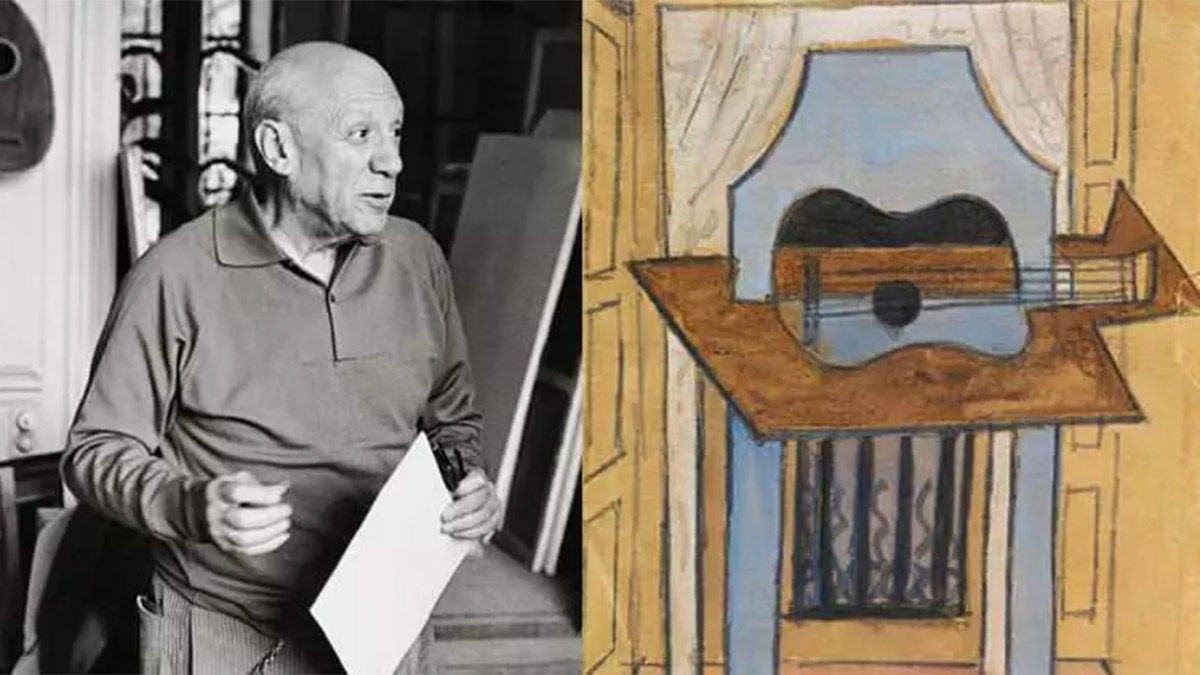 Pablo Picasso'nun kayıp tablosu bulundu: 'Gitarlı Natürmort' kamyona hiç yüklenmemiş