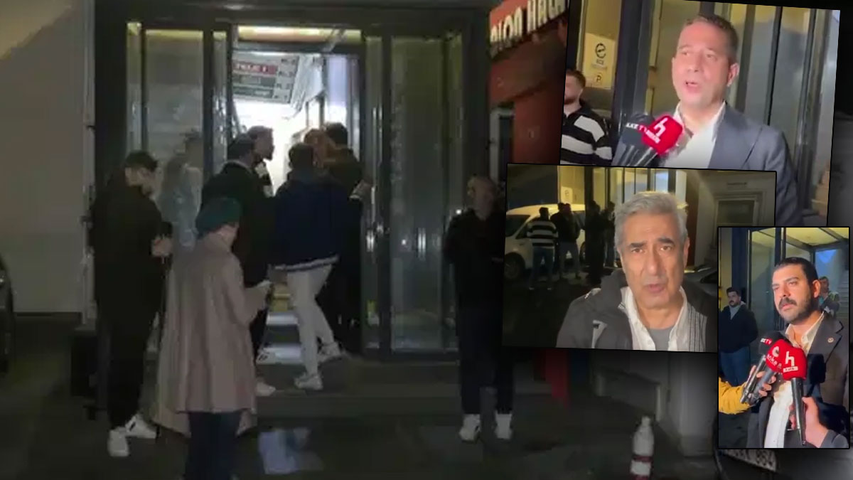 Kayyum atanan TELE1’e destek büyüyor: CHP’liler kanal binası önünde bir araya geldi