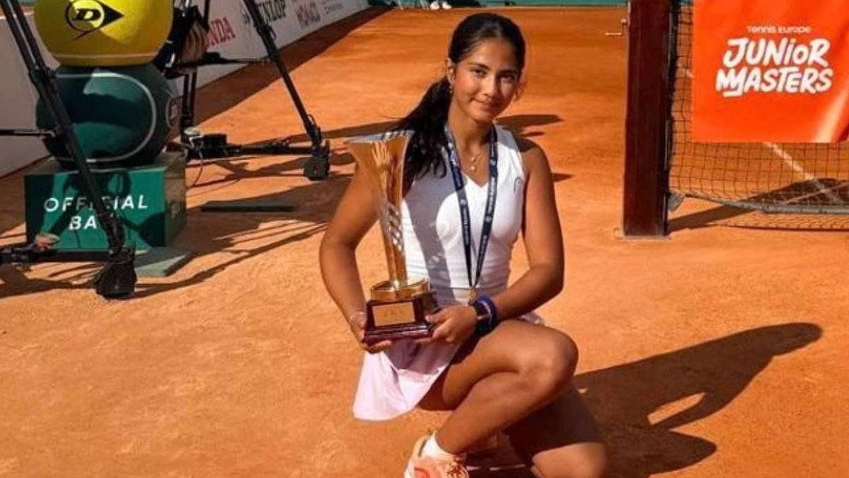 Milli tenisçi Zeliha Nil Çukurluoğlu, Monako'da birinci oldu