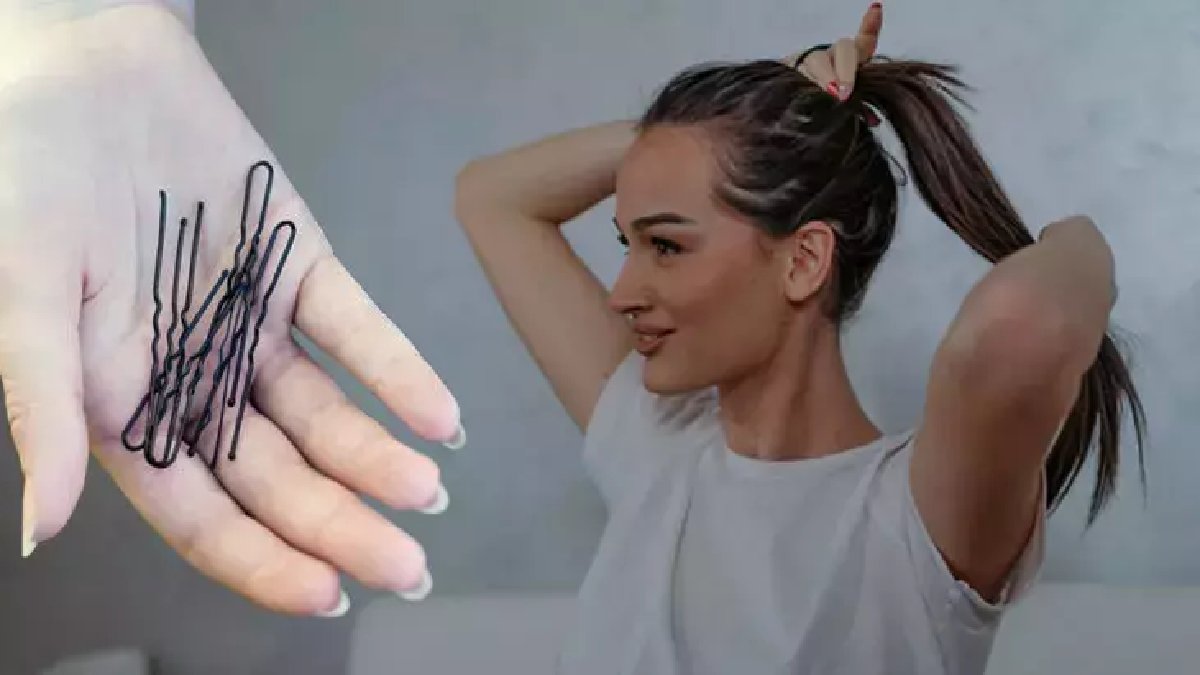 Herkes yanlış kullanıyormuş! Tel tokanın doğrusu bu şekilde kullanılıyor