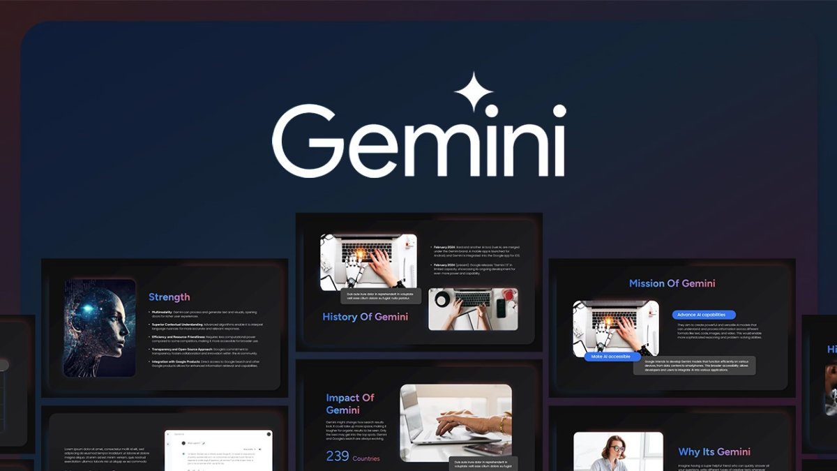 Gemini ile slayt hazırlamak çok daha kolay oluyor! Yapay zeka ile sunum oluşturma özelliği geldi