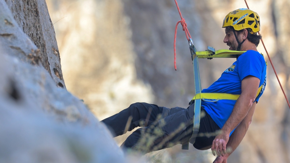 Gaziantep Büyükşehir Köklüce Kanyonu Tırmanış Şenliği ile heyecan üst seviyeye çıktı