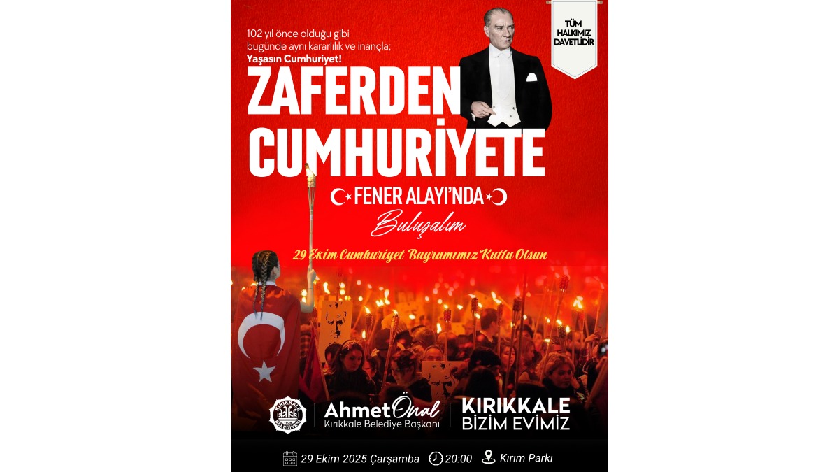 Kırıkkale’de Cumhuriyet coşkusu yarın başlıyor