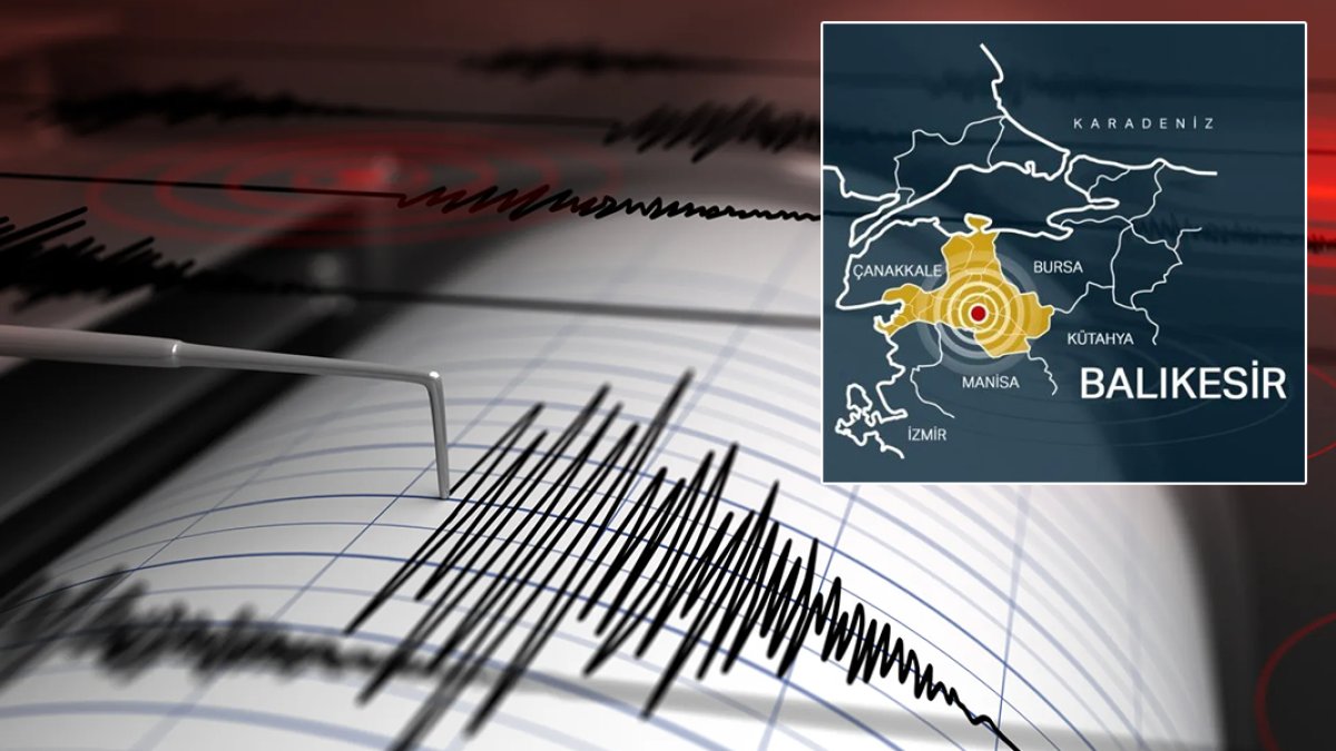Balıkesir Sındırgı'da 3.8 büyüklüğünde deprem