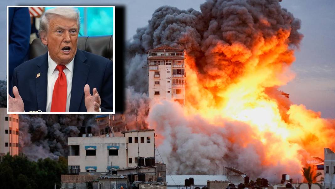 Trump'tan Gazze saldırısına açık destek: Hamas gerekeni yapmazsa yok edilecek