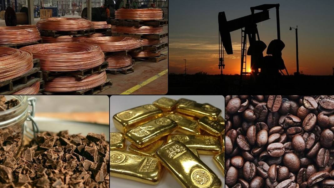 Emtia fiyatları 6 yılın en düşük seviyesine indi: Tahıl ve petrol düşerken altın yüzde 42 rekor kırdı