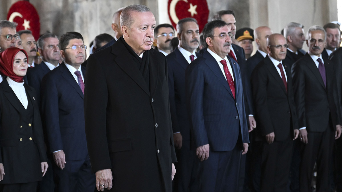 Cumhurbaşkanı Erdoğan Anıtkabir'de: Yolumuzdan dönmeyeceğiz
