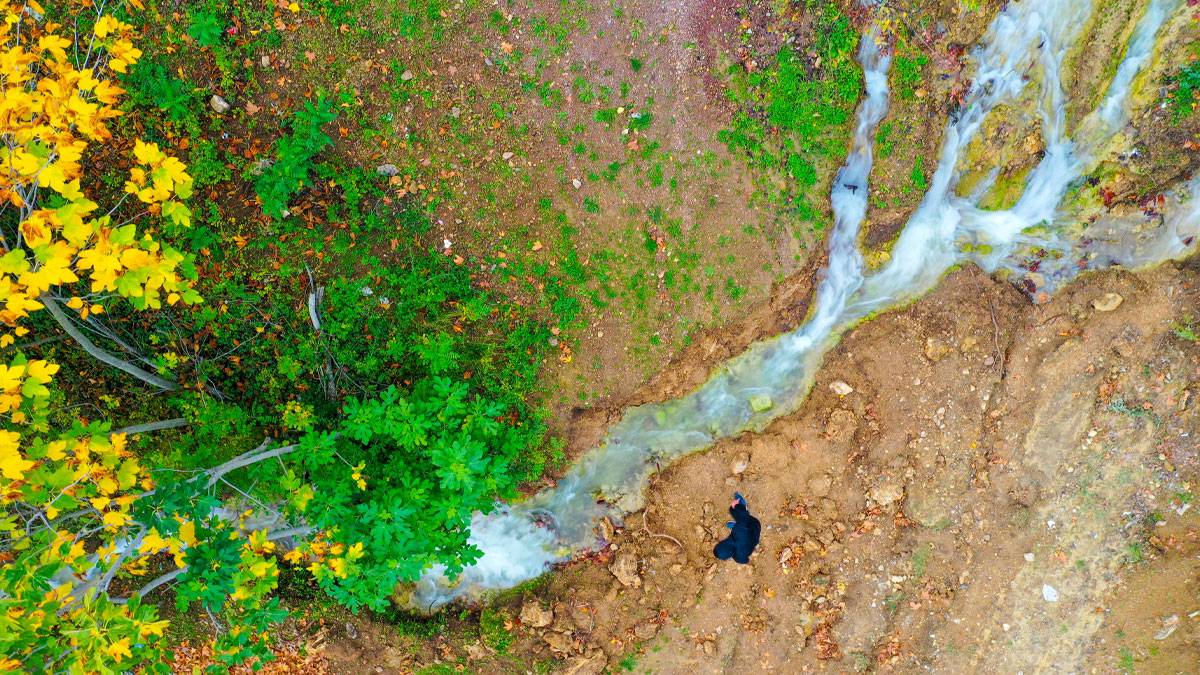 20 yıl önce kuruyan pınar, Balıkesir depremiyle yeniden akmaya başladı
