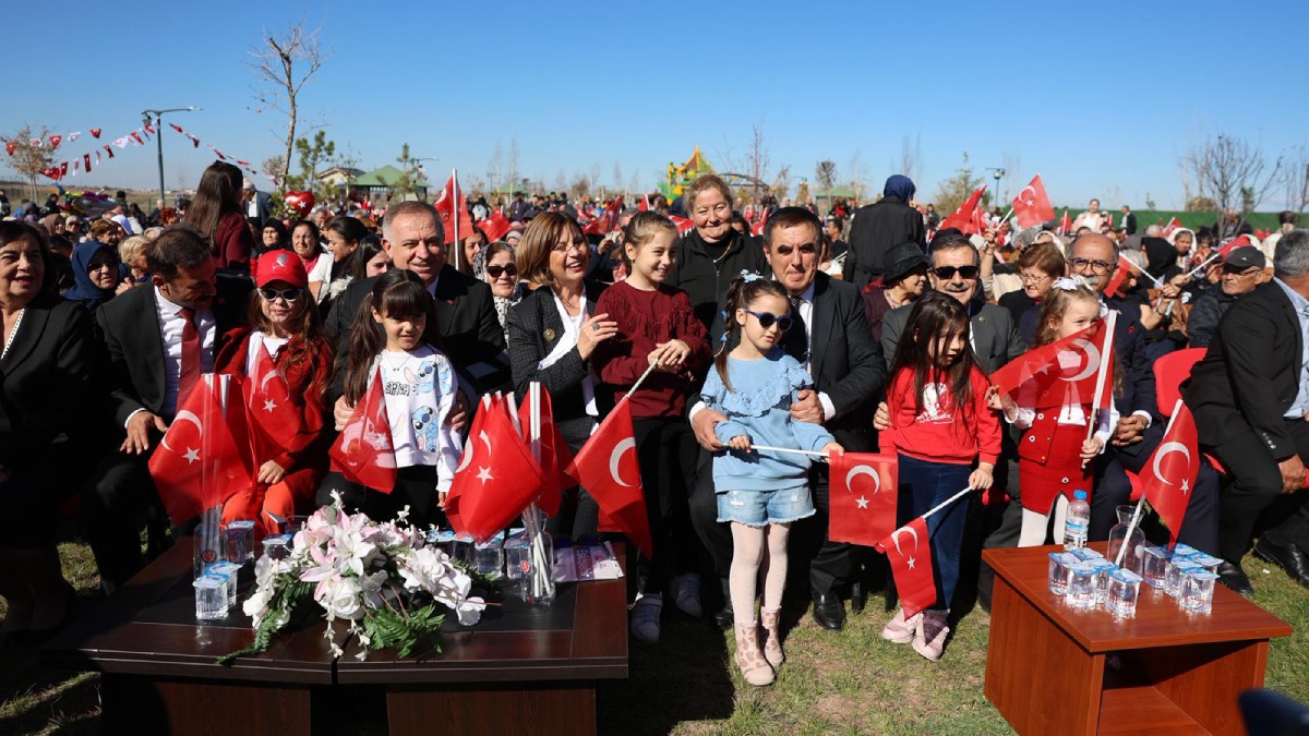 Göletli Park hizmete açıldı