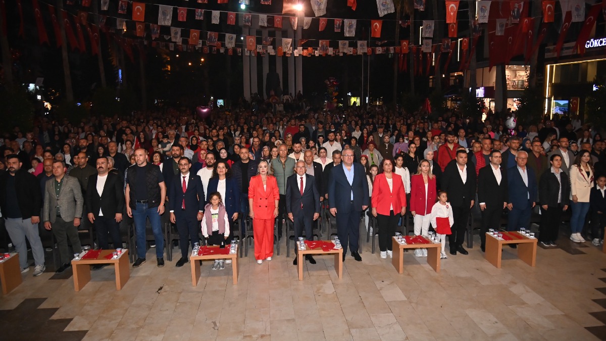 Cumhuriyet Bayramı Kumluca’da coşkuyla kutlandı