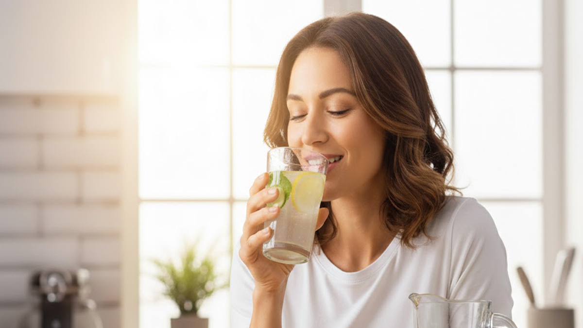 Yaz-kış hafifleyin: Ödem atanların sır gibi sakladığı 4 malzemeli içecek formülü